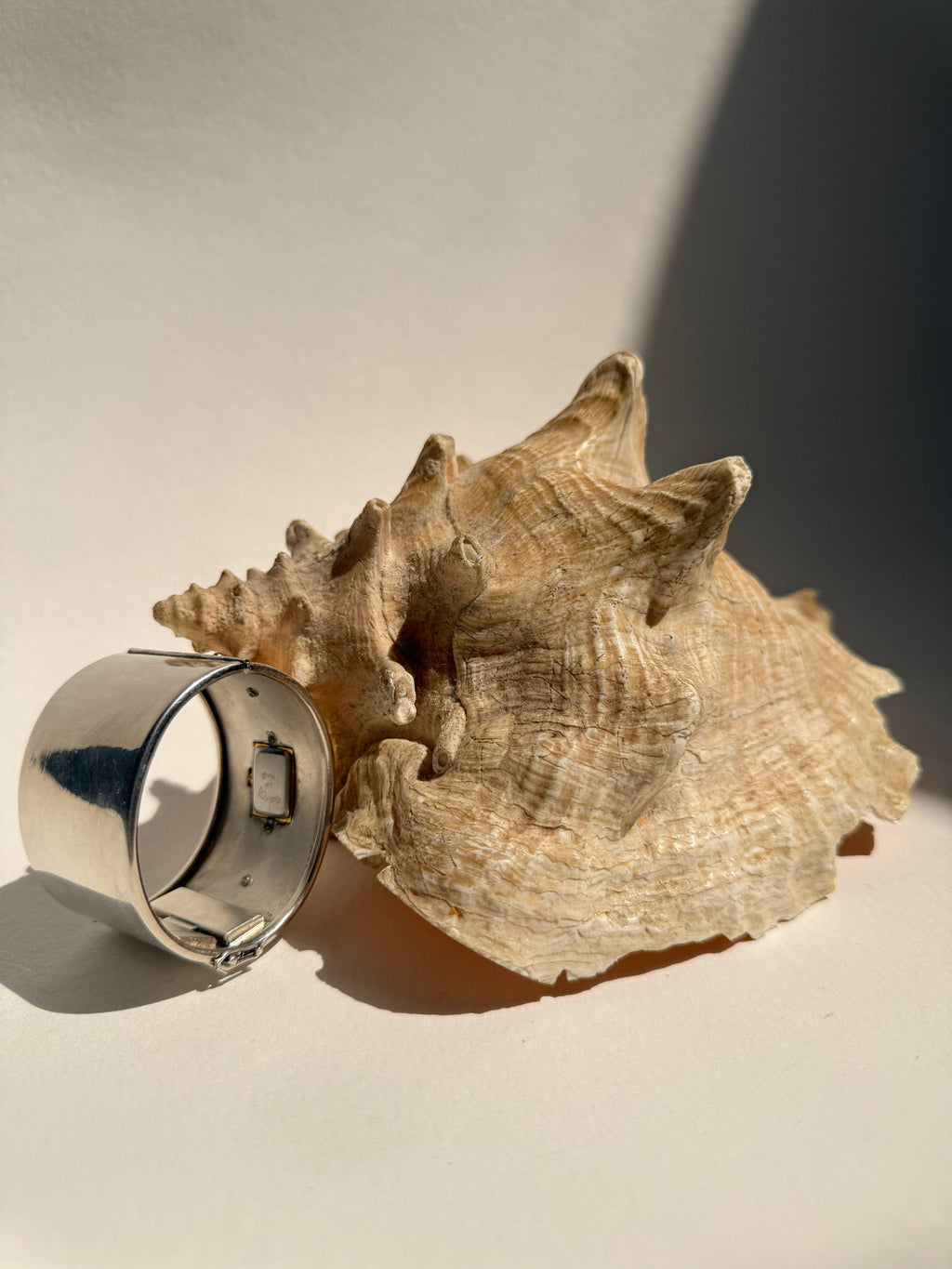 SILVER ART DECO CUFF WATCH - EXTRA SMALL